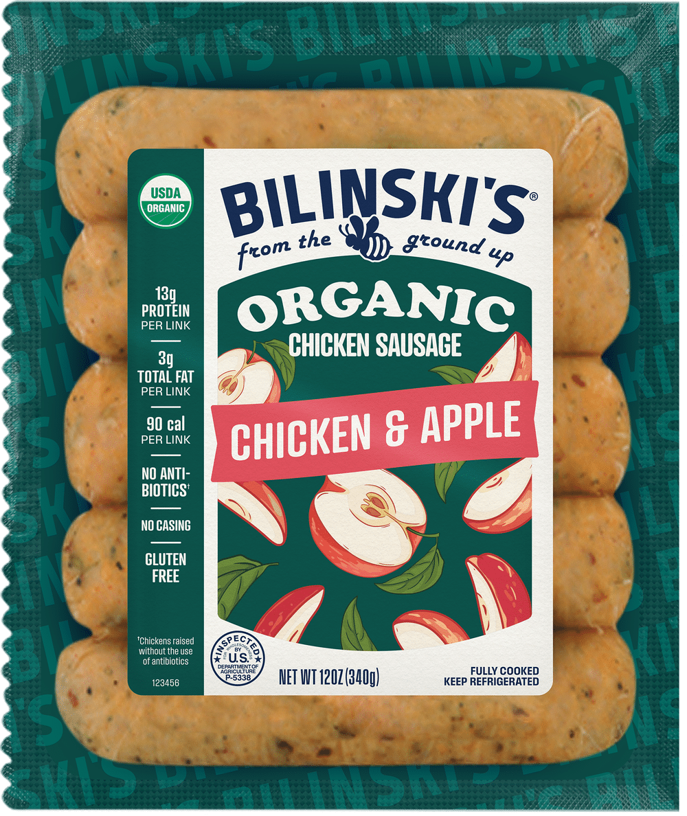 Bilinski's chicken & apple sausage